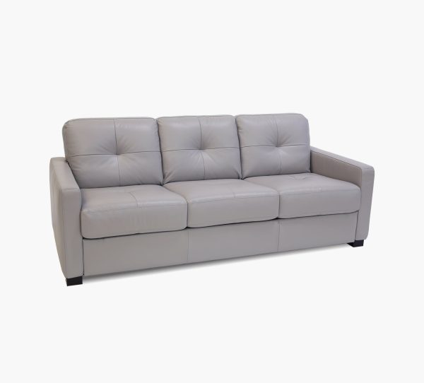 Italia Dove Leather Queen Sleeper - Image 2