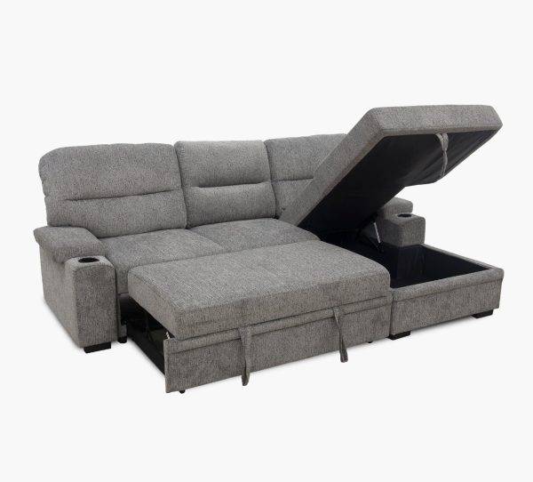 Cyril 2 Piece Sleeper Sectional - Image 3